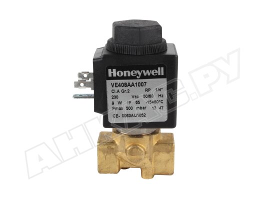 Газовый электромагнитный клапан Honeywell VE408AA1007