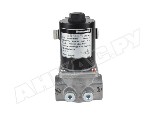 Газовый электромагнитный клапан Honeywell VE4025B1045.