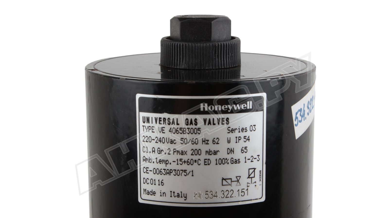 Газовый электромагнитный клапан Honeywell VE4065B3005