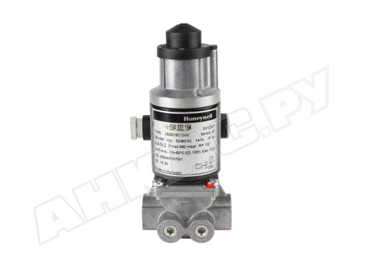 Газовый электромагнитный клапан Honeywell VE4015C1003. Газовый электромагнитный клапан Honeywell VE4015C1003.