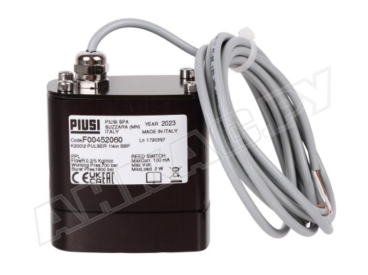 Счетчик перекачки смазки Piusi K200/2 PULSER, арт: F00452060. Счетчик перекачки смазки Piusi K200/2 PULSER, арт: F00452060.