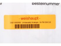 Модуль аналоговый Weishaupt W-FM EM3/3, арт: 23011000300
