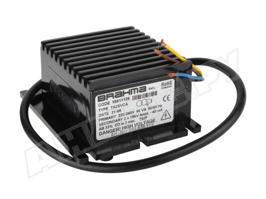 Трансформатор розжига Brahma TA2SVCA 15911126 Трансформатор розжига Brahma TA2SVCA 15911126