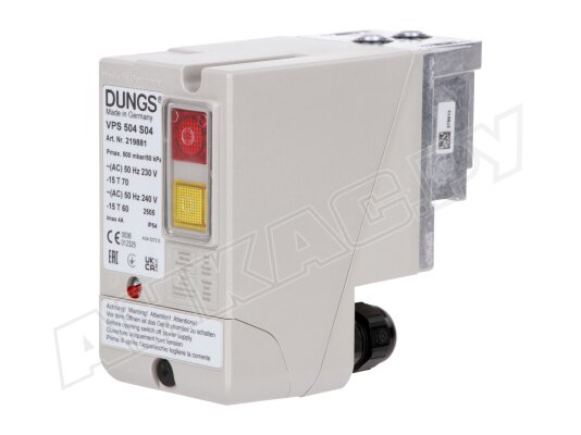 Блок контроля герметичности Dungs VPS 504 S04 230В / 50Гц, арт: 219881