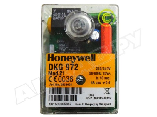 Топочный автомат Honeywell DKG 972-N Mod.21 в комплекте, арт: 8718584072-BB