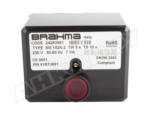 Топочный автомат Brahma SM152N.2 5 10 0,5 23, арт: 24283961