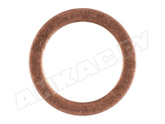 Шайба медная Weishaupt 10 х 14 х 2 мм, арт: 440057.