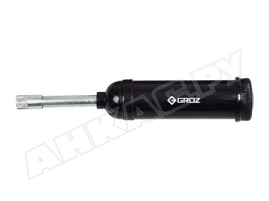 Шприц для смазки нажимного типа Groz G7P, 125 см³, арт: 43101.