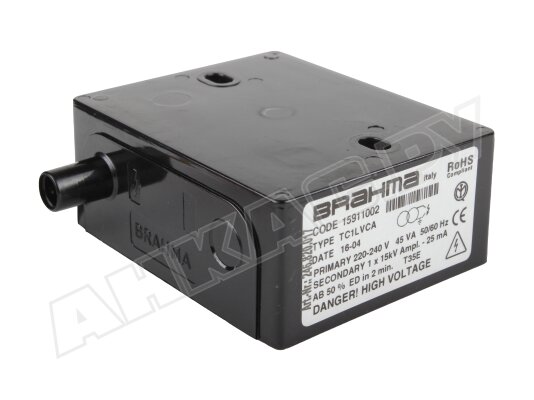 Трансформатор розжига Brahma TC1LVCA 15911002