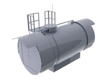 Мобильная АЗС Benza Моноблок 5 куб. м без НПБ