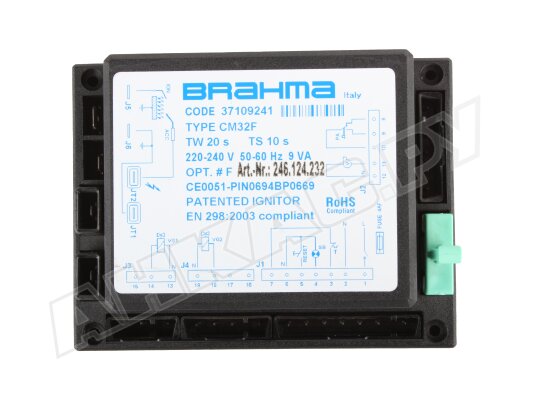 Менеджер горения Brahma CM32F, арт: 37109241.