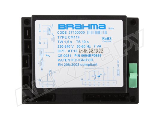 Менеджер горения Brahma CM11F, арт: 37100030.