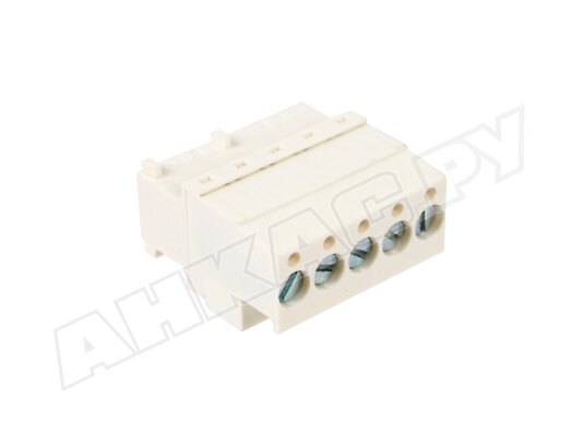 Штекер 5 контактный Weishaupt X3-04, арт: 716303.
