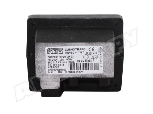 Трансформатор розжига FIDA Compact 12/35 - 33 230/60, арт: TC121D01