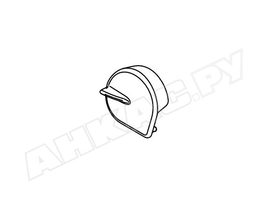 Заглушка крышки смотровой трубы WM10 с пружинной гайкой