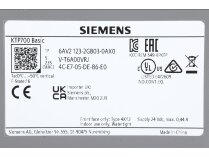 Панель оператора Siemens Simatic HMI KTP700 Basic color PN 6AV2123-2GB03-0AX0 Альт. арт: 6AV21232GB030AX0, 123-2GB03-0AX0.