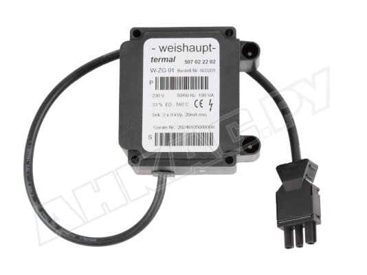 Трансформатор розжига Weishaupt W-ZG 01, арт: 603201