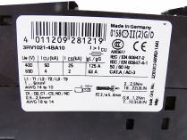 Автоматический выключатель Siemens Sirius, арт: 3RV1021-4BA10