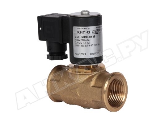 Газовый электромагнитный клапан Madas EVO/NC DN 25, арт: EVO04 008