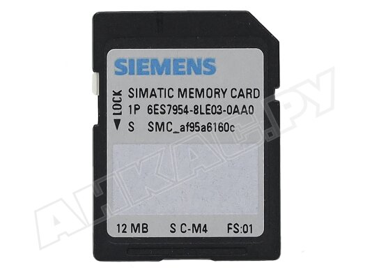 Карта памяти Siemens Simatic S7, арт: 6ES7954-8LE03-0AA0