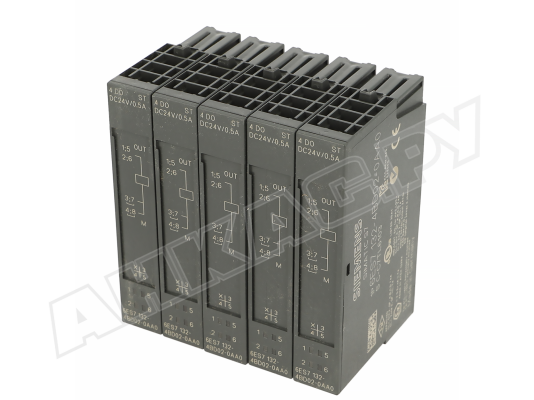 Электронный модуль Siemens Simatic S7 DP 4 DO ST, 24В/0.5А, арт: 6ES7132-4BD02-0AA0