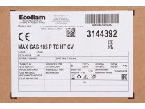 Газовая горелка Ecoflam MAX GAS 105 LN P TC HT TW CV, арт: 3144392.