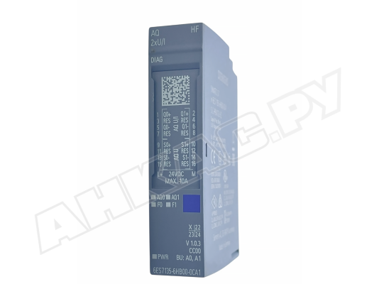 Модуль аналогового вывода Siemens Simatic S7 AQ HF 2xU/I, арт: 6ES7135-6HB00-0CA1