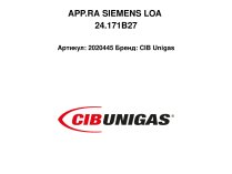 APP.RA SIEMENS LOA 24.171B27