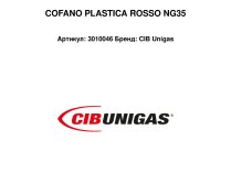 COFANO PLASTICA ROSSO NG35