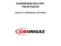 Фланцевое уплотнение CIB Unigas, 2110004