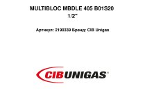 MULTIBLOC MBDLE 405 B01S20 1/2"
