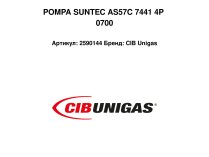 POMPA SUNTEC AS57C 7441 4P 0700