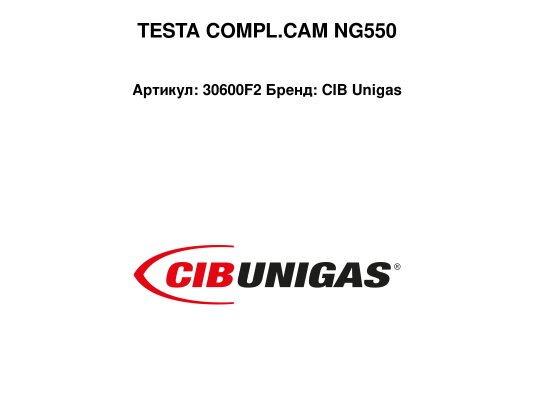 TESTA COMPL.CAM NG550