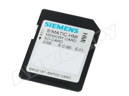 Карта памяти Siemens 6AV2181-8XP00-0AX0