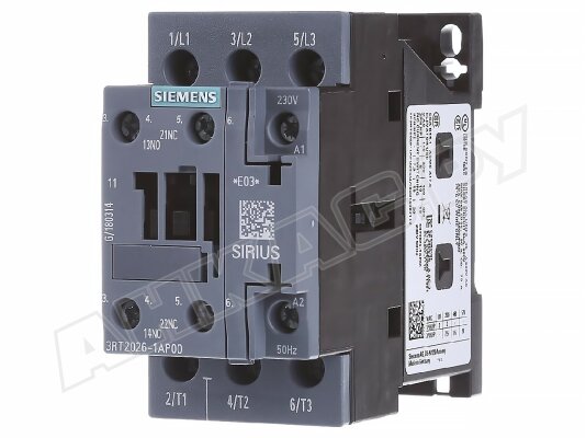 Миниконтактор Siemens 3RT2026-1AP00 Миниконтактор Siemens 3RT2026-1AP00