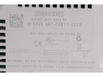 Панель оператора Siemens, арт: 6AV6647-0AB11-3AX0