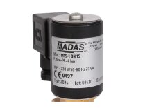 Жидкотопливный электромагнитный клапан Madas M15-1 DN 15, арт: AO0298 008