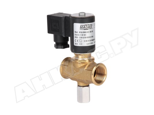 Газовый электромагнитный клапан Madas M16/RMO N.C. DN20 6 бар, арт: CO03C1600 008 Газовый электромагнитный клапан Madas M16/RMO N.C. DN20 6 бар, арт: CO03C1600 008