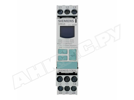 Реле контроля напряжения Siemens, арт: 3UG4615-1CR20