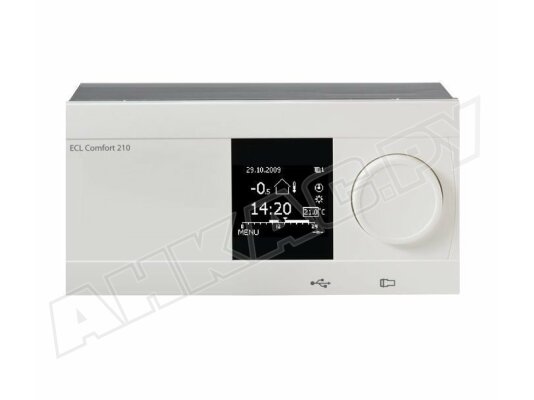 Электронный регулятор температуры Danfoss ECL 310, арт: 087H3040. Электронный регулятор температуры Danfoss ECL 310, арт: 087H3040.