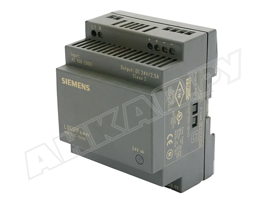 Блок питания Siemens LOGO!Power, 24В/2.5А, арт: 6EP1332-1SH42 Блок питания Siemens LOGO!Power, 24В/2.5А, арт: 6EP1332-1SH42