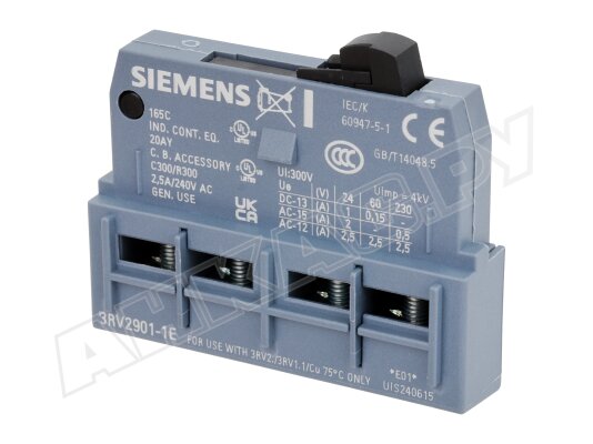 Вспомогательный контакт Siemens, арт: 3RV2901-1E