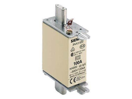 Предохранитель Siemens 3NA3830