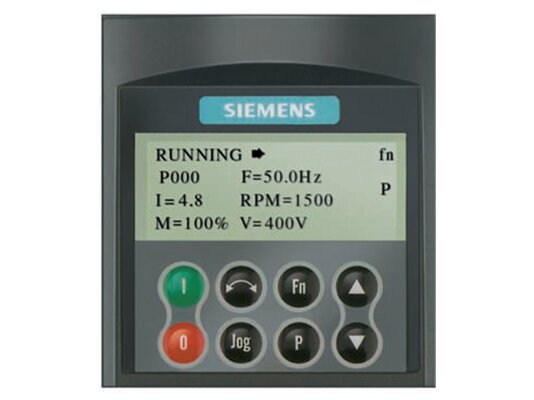 Панель оператора Siemens 6SE6400-0BE00-0AA1
