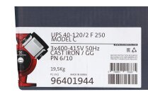 Циркуляционный насос Grundfos UPS 40-120/2 F 250, арт: 96401944