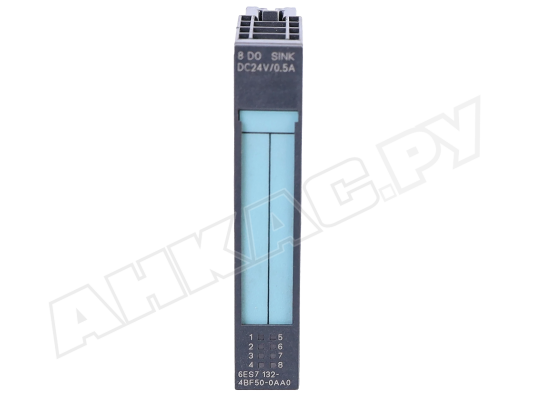 Электронный модуль Siemens Simatic S7 8 DO Sink, 24В/0.5А, арт: 6ES7132-4BF50-0AA0 Электронный модуль Siemens Simatic S7 8 DO Sink, 24В/0.5А, арт: 6ES7132-4BF50-0AA0