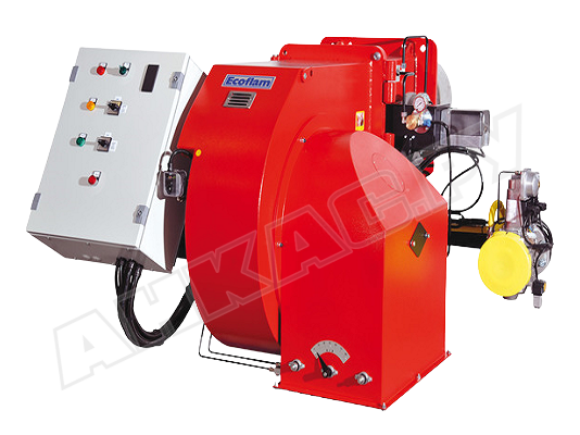 Газ/дизельное топливо горелка Ecoflam MULTICALOR 500.1 PR TL VGD 40.080, арт: 3147261-3146006.