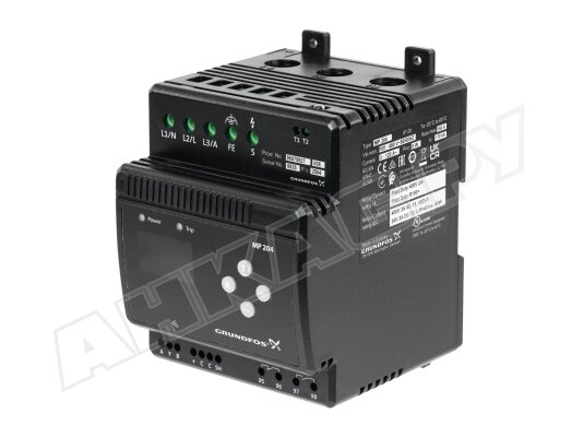 Электронный блок защиты электродвигателя Grundfos MP 204, арт: 96079927