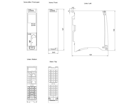 Коммуникационный модуль Siemens 6GK7542-1AX10-0XE0