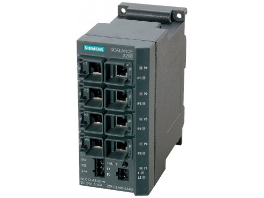 Промышленный коммутатор Ethernet Siemens 6GK5208-0BA10-2AA3